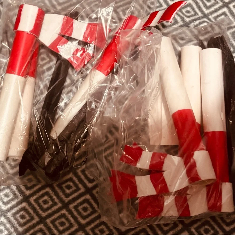 Red Snowman Solar Lights